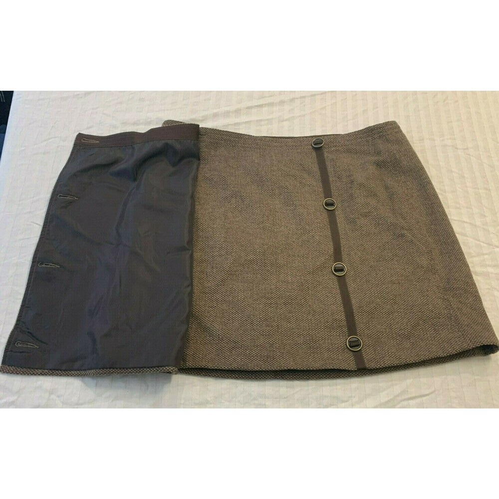 PRANA WOMENS WOOL WRAP SKIRT SIZE 10